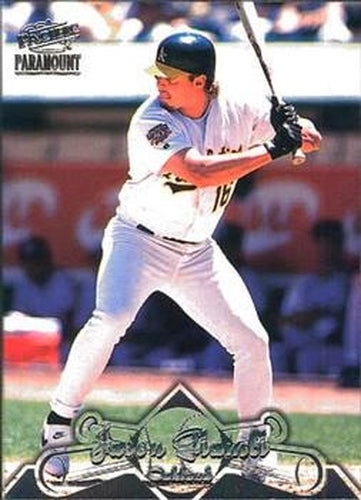 #78 Jason Giambi - Oakland Athletics - 1998 Pacific Paramount Baseball