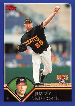 #78 Jimmy Anderson - Pittsburgh Pirates - 2003 Topps Baseball