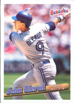 #78 John Olerud - Toronto Blue Jays - 1996 Bazooka Baseball