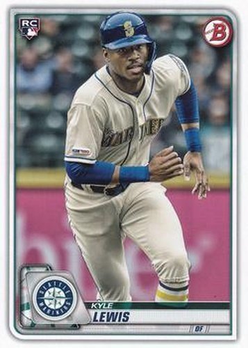#78 Kyle Lewis - Seattle Mariners - 2020 Bowman Baseball