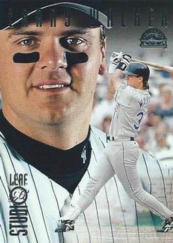 #78 Larry Walker - Colorado Rockies - 1996 Studio Baseball