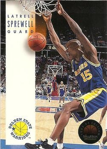 #78 Latrell Sprewell - Golden State Warriors - 1993-94 SkyBox Premium Basketball