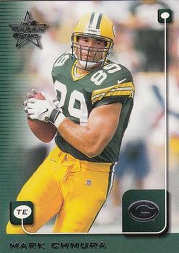 #78 Mark Chmura - Green Bay Packers - 1999 Leaf Rookies & Stars Football