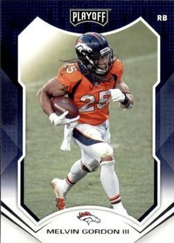 #78 Melvin Gordon III - Denver Broncos - 2021 Panini Playoff Football