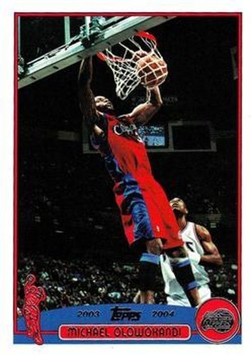 #78 Michael Olowokandi - Los Angeles Clippers - 2003-04 Topps Basketball