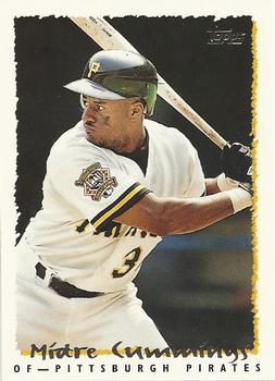 #78 Midre Cummings - Pittsburgh Pirates - 1995 Topps Baseball