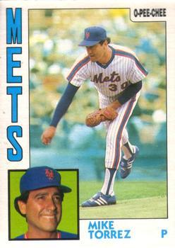#78 Mike Torrez - New York Mets - 1984 O-Pee-Chee Baseball