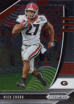 #78 Nick Chubb - Georgia Bulldogs - 2020 Panini Prizm Draft Picks Football