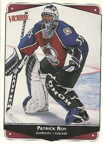 #78 Patrick Roy - Colorado Avalanche - 1999-00 Upper Deck Victory Hockey