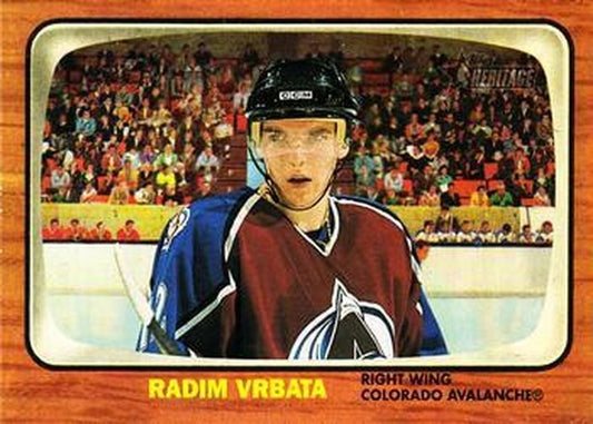 #78 Radim Vrbata - Colorado Avalanche - 2002-03 Topps Heritage Hockey