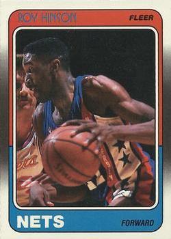 #78 Roy Hinson - New Jersey Nets - 1988-89 Fleer Basketball