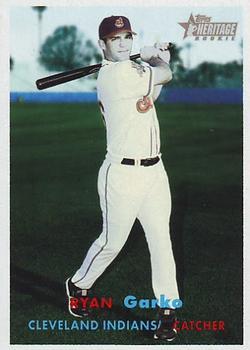 #78 Ryan Garko - Cleveland Indians - 2006 Topps Heritage Baseball