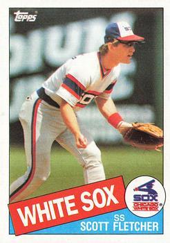 #78 Scott Fletcher - Chicago White Sox - 1985 Topps Baseball