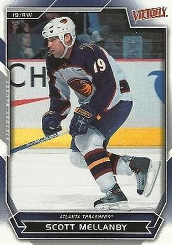 #78 Scott Mellanby - Atlanta Thrashers - 2007-08 Upper Deck Victory Hockey