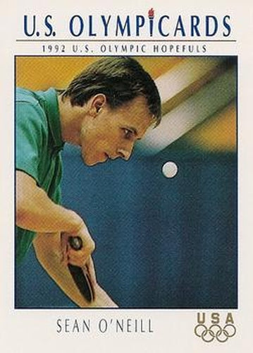 #78 Sean O'Neill - USA - 1992 Impel U.S. Olympic Hopefuls