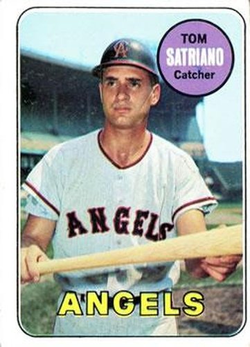 #78 Tom Satriano - California Angels - 1969 Topps Baseball