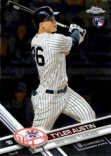 #78 Tyler Austin - New York Yankees - 2017 Topps Chrome Baseball