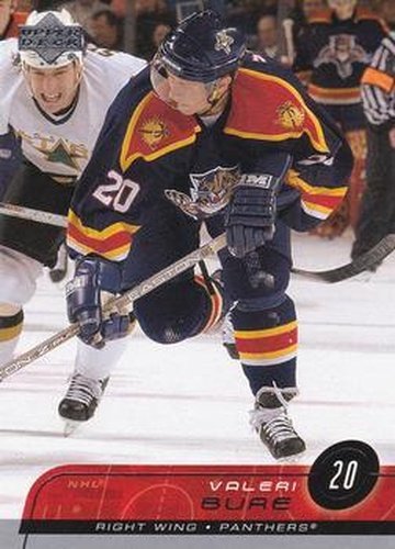 #78 Valeri Bure - Florida Panthers - 2002-03 Upper Deck Hockey