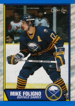#78 Mike Foligno - Buffalo Sabres - 1989-90 O-Pee-Chee Hockey