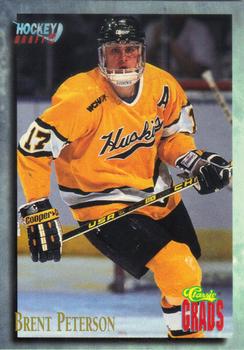 #78 Brent Peterson - Michigan Tech Huskies - 1995 Classic Hockey