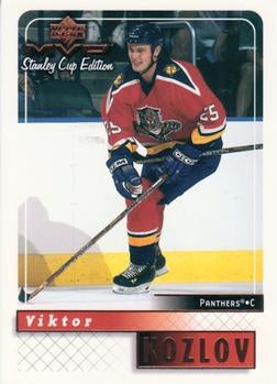 #78 Viktor Kozlov - Florida Panthers - 1999-00 Upper Deck MVP Stanley Cup Edition Hockey