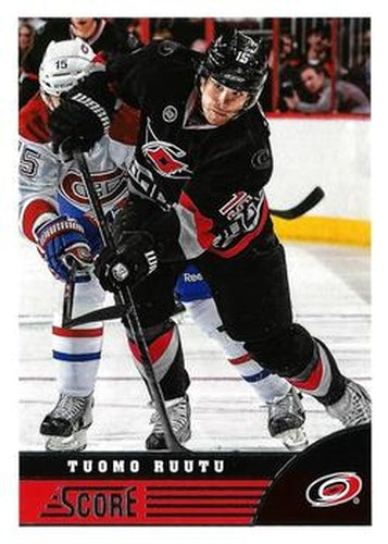 #78 Tuomo Ruutu - Carolina Hurricanes - 2013-14 Score Hockey