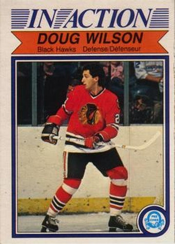 #78 Doug Wilson - Chicago Blackhawks - 1982-83 O-Pee-Chee Hockey