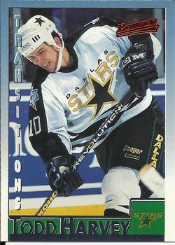 #78 Todd Harvey - Dallas Stars - 1995-96 Bowman Hockey