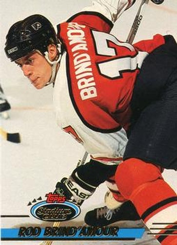 #78 Rod Brind'Amour - Philadelphia Flyers - 1993-94 Stadium Club Hockey