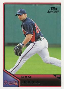 #78 Dan Uggla - Atlanta Braves - 2011 Topps Lineage Baseball