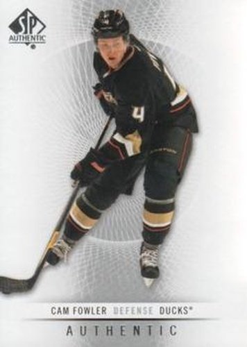 #78 Cam Fowler - Anaheim Ducks - 2012-13 SP Authentic Hockey