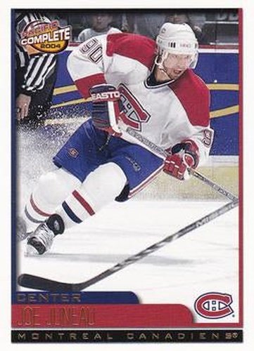 #78 Joe Juneau - Montreal Canadiens - 2003-04 Pacific Complete Hockey
