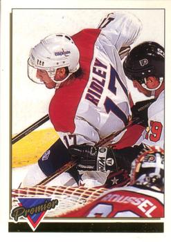 #78 Mike Ridley - Washington Capitals - 1993-94 O-Pee-Chee Premier Hockey - Gold