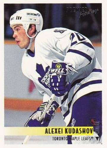 #78 Alexei Kudashov - Toronto Maple Leafs - 1994-95 O-Pee-Chee Premier Hockey