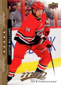 #78 Justin Williams - Carolina Hurricanes - 2018-19 Upper Deck MVP Hockey