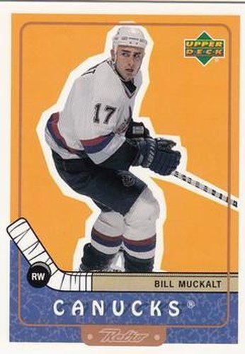 #78 Bill Muckalt - Vancouver Canucks - 1999-00 Upper Deck Retro Hockey