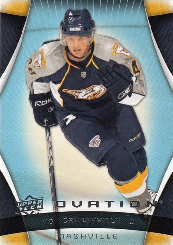 #78 Cal O'Reilly - Nashville Predators - 2009-10 Upper Deck Ovation Hockey