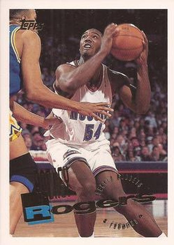 #78 Rodney Rogers - Denver Nuggets - 1995-96 Topps Basketball