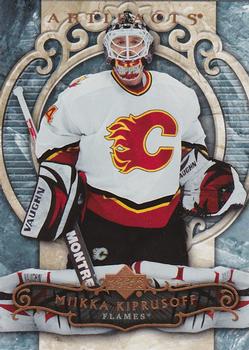 #78 Miikka Kiprusoff - Calgary Flames - 2007-08 Upper Deck Artifacts Hockey