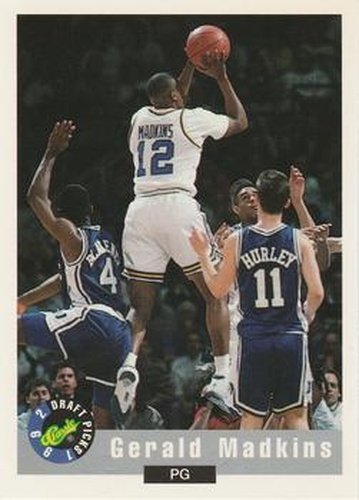 #78 Gerald Madkins - UCLA Bruins - 1992 Classic Draft Basketball