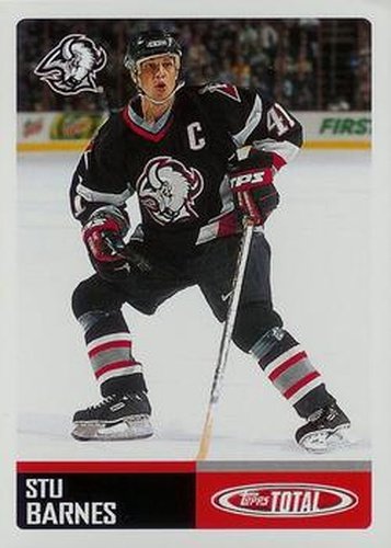#78 Stu Barnes - Buffalo Sabres - 2002-03 Topps Total Hockey