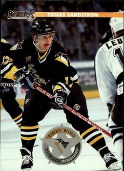 #78 Tomas Sandstrom - Pittsburgh Penguins - 1996-97 Donruss Hockey