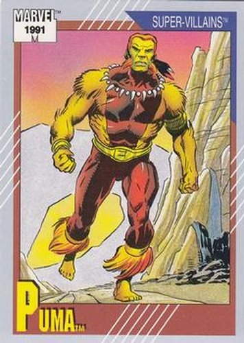 #79 Puma - 1991 Impel Marvel Universe Series II