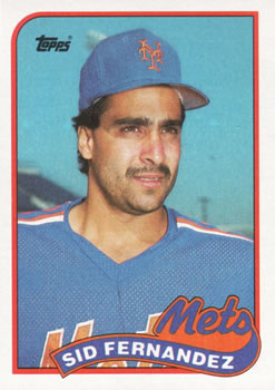 #790 Sid Fernandez - New York Mets - 1989 Topps Baseball