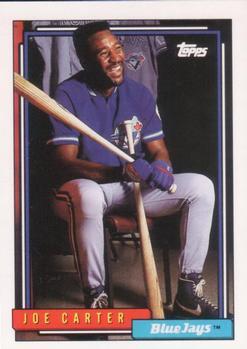#790 Joe Carter - Toronto Blue Jays - 1992 Topps Baseball