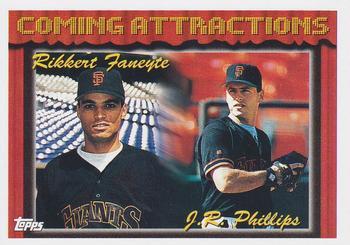 #790 Rikkert Faneyte / J.R. Phillips - San Francisco Giants - 1994 Topps Baseball