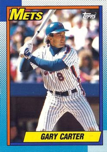 #790 Gary Carter - New York Mets - 1990 O-Pee-Chee Baseball