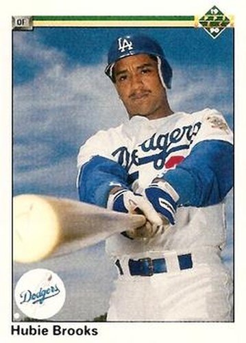 #791 Hubie Brooks - Los Angeles Dodgers - 1990 Upper Deck Baseball