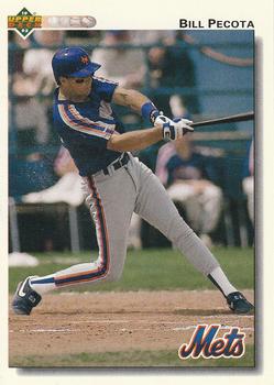 #793 Bill Pecota - New York Mets - 1992 Upper Deck Baseball