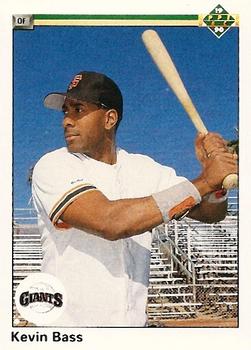 #793 Kevin Bass - San Francisco Giants - 1990 Upper Deck Baseball